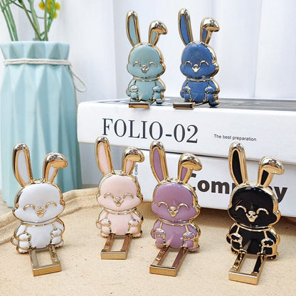 Compact Adorable Rabbit Phone Holder