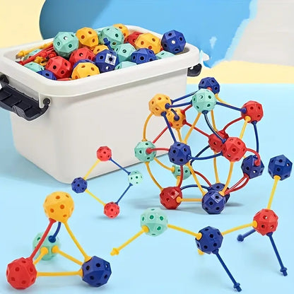 Vibrant Fun Construction Toy Blocks