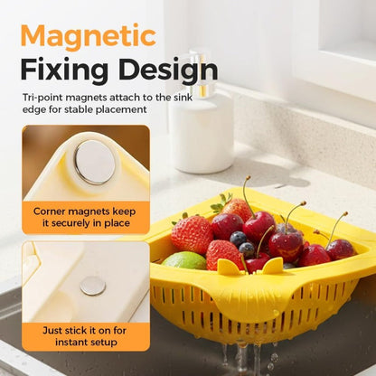 Easy Clean Kitchen Sink Strainer Basket