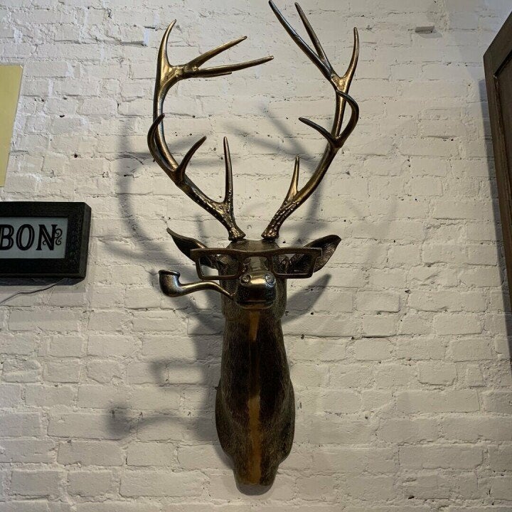 Vibrant Animal Head Wall Decor