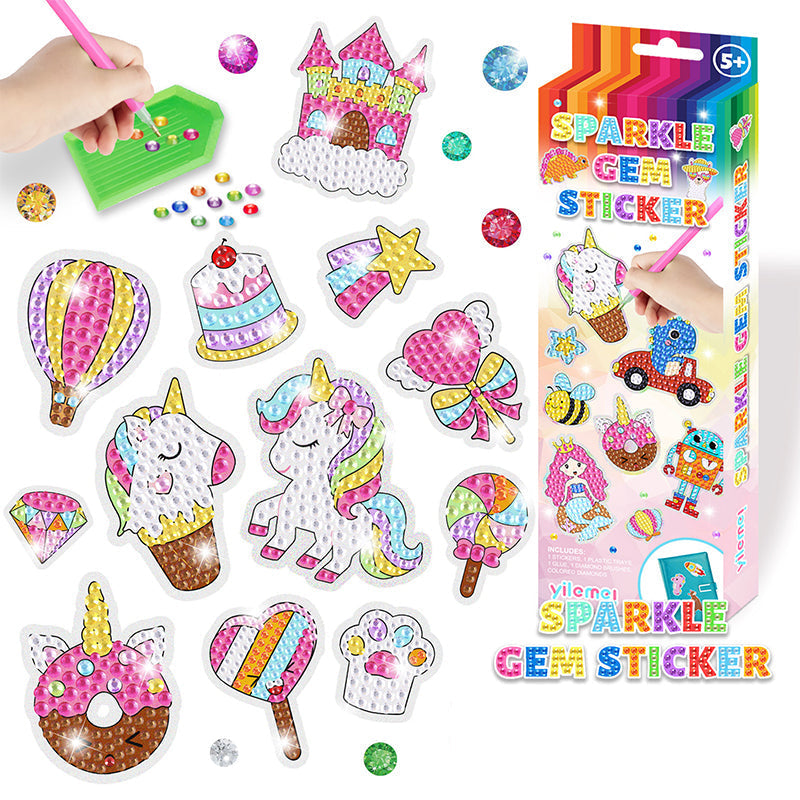 Sparkly Diamond Sticker Set - Luxicro
