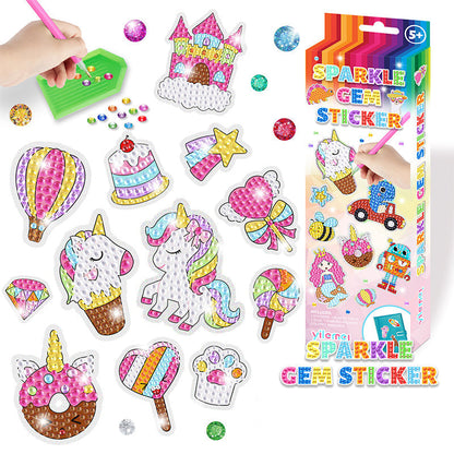 Sparkly Diamond Sticker Set - Luxicro