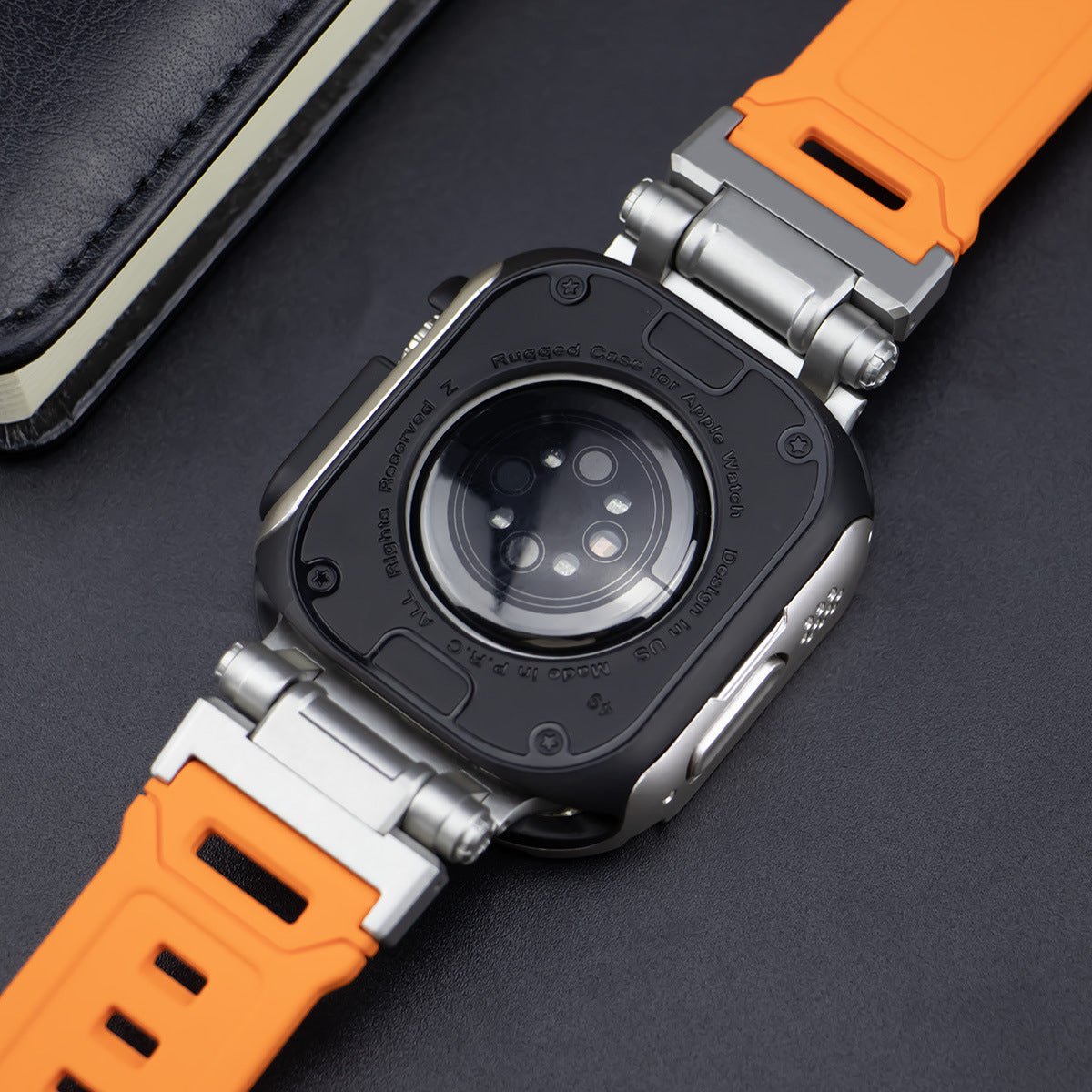 Durable Sport Rubber Dual Layer Apple Watch Case