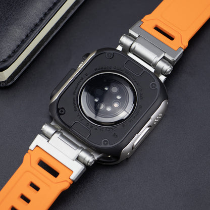 Durable Sport Rubber Dual Layer Apple Watch Case