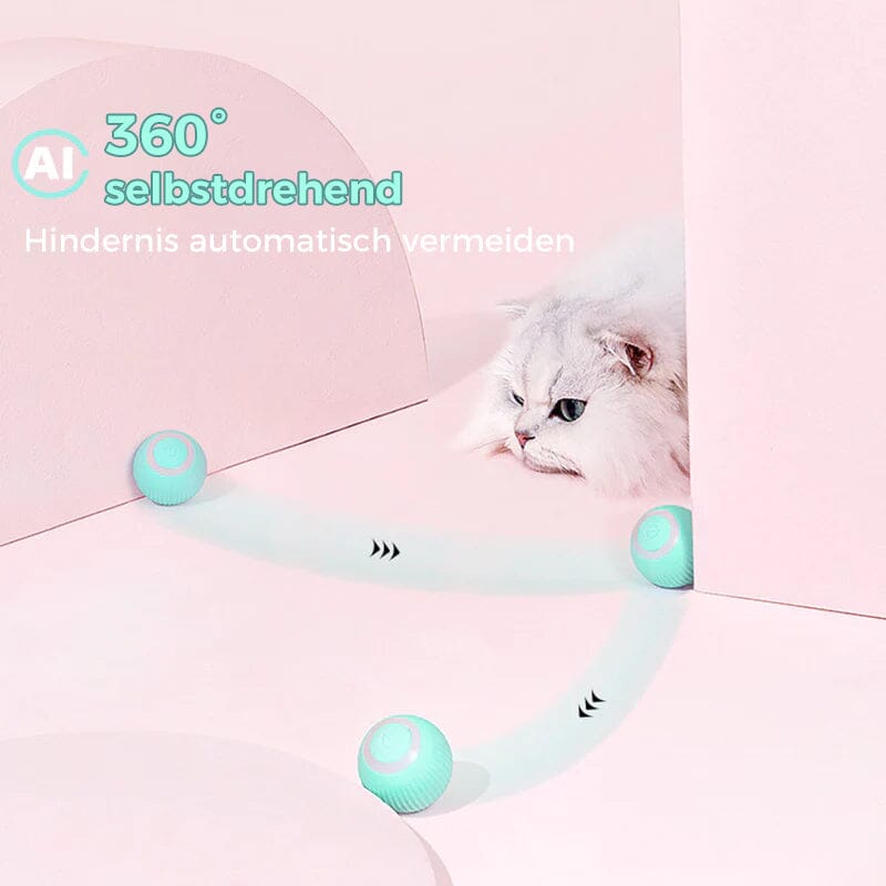 Interactive Automatic Cat Play Ball Toy