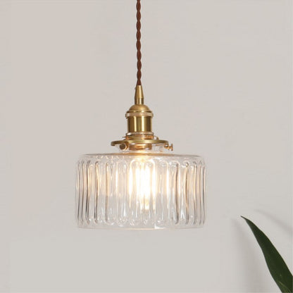 Classic Antique Metal Globe Hanging Lamp