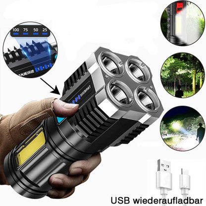Shockproof Heavy Duty Flashlight