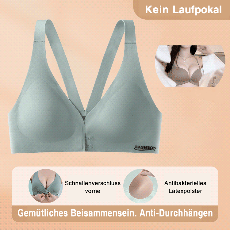 Comfortable Front Buckle Supportive Bra - Luxicro