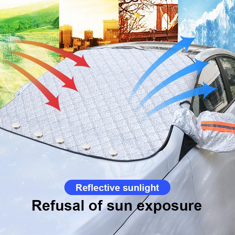 Winter Car Magnetic Snow Shield Cover