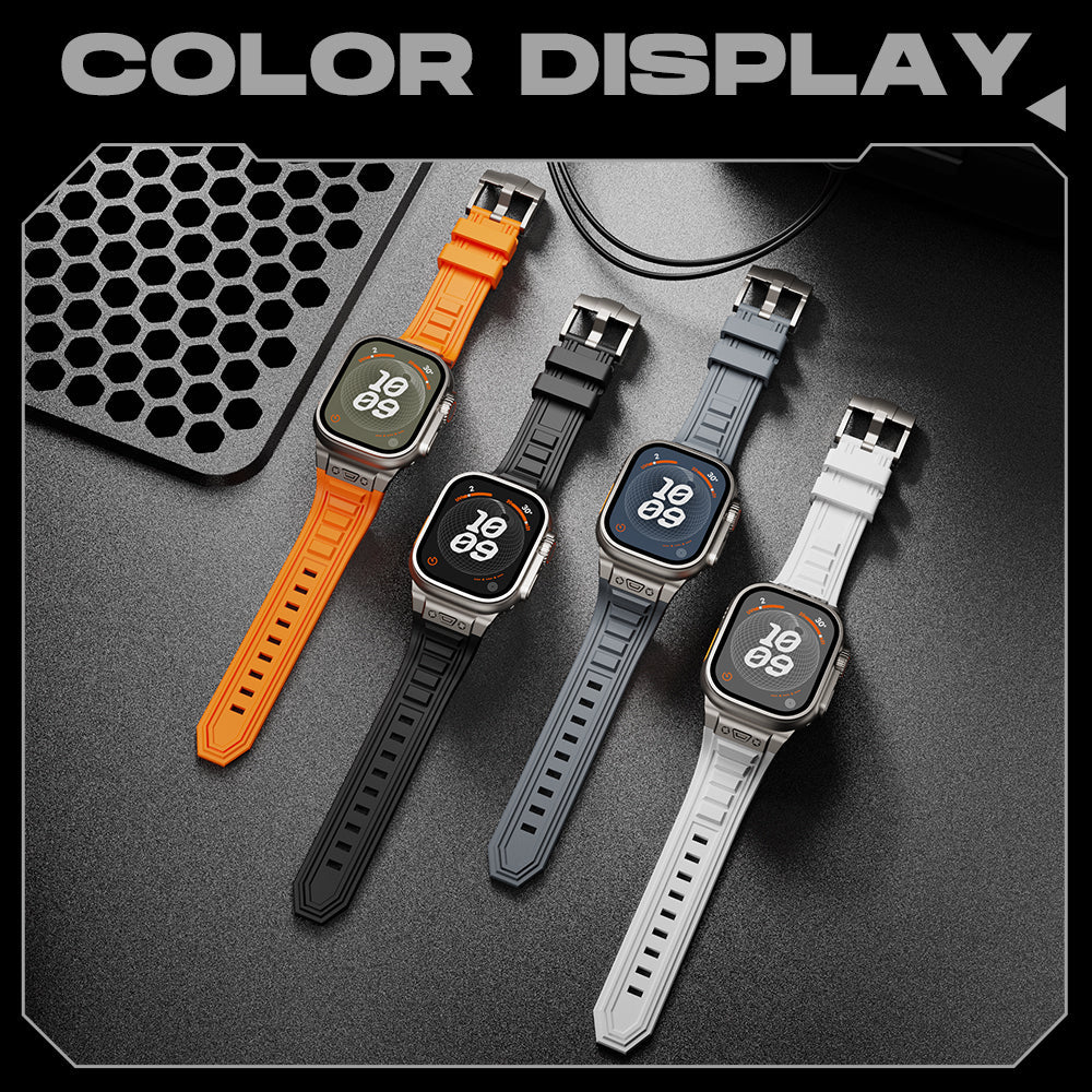 Durable Sport Silicone Apple Watch Band