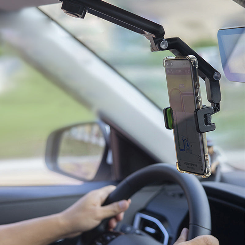Adjustable 360 Phone Car Mount Visor Holder