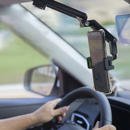 Adjustable 360 Phone Car Mount Visor Holder