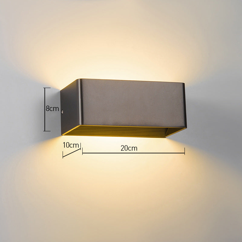 Contemporary Square Wall Light Modern Room Lamp