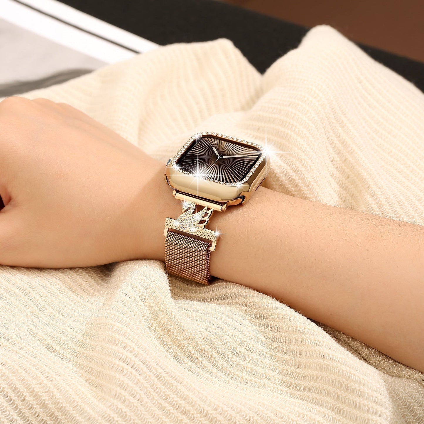 Slim Leather Strap For Apple Watch