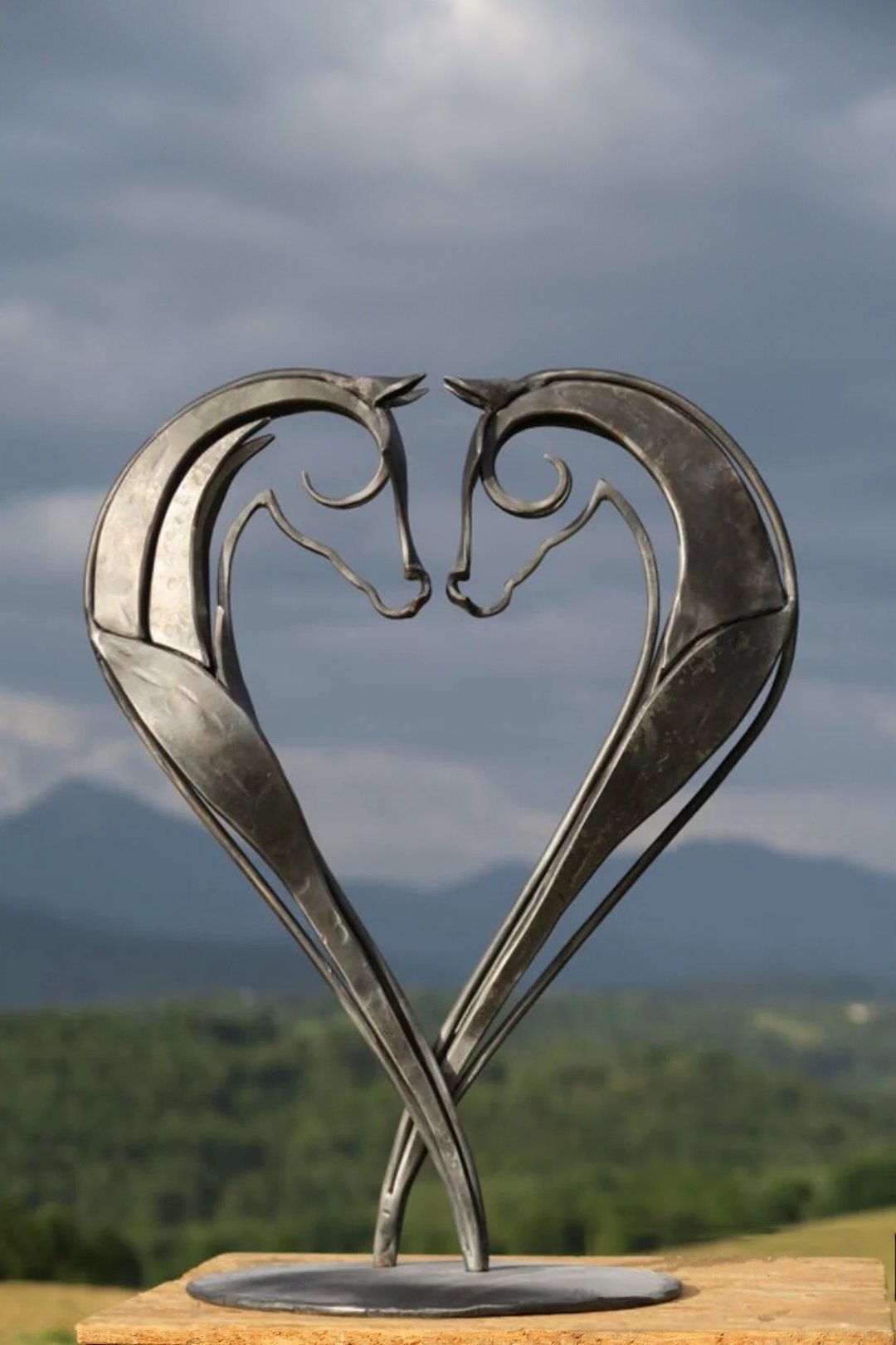 Classic Metal Horse Statue