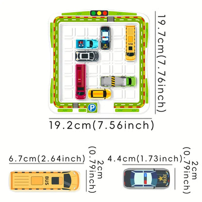 Fun Brain Teaser Car Parking Puzzle Toy for Kids