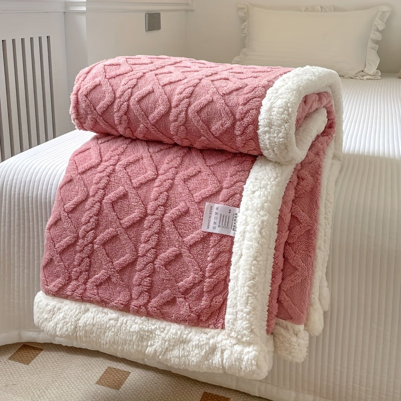 Cozy Plush Throw Blanket for Home Decor