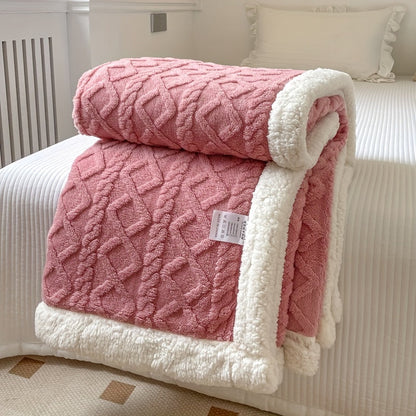 Cozy Plush Throw Blanket for Home Decor