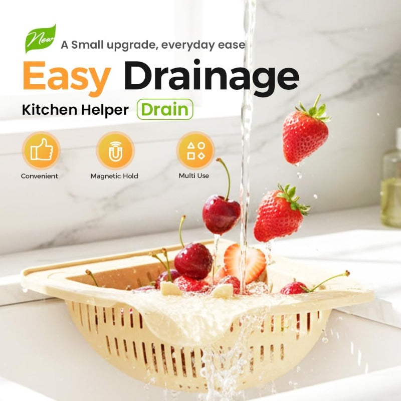 Easy Clean Kitchen Sink Strainer Basket