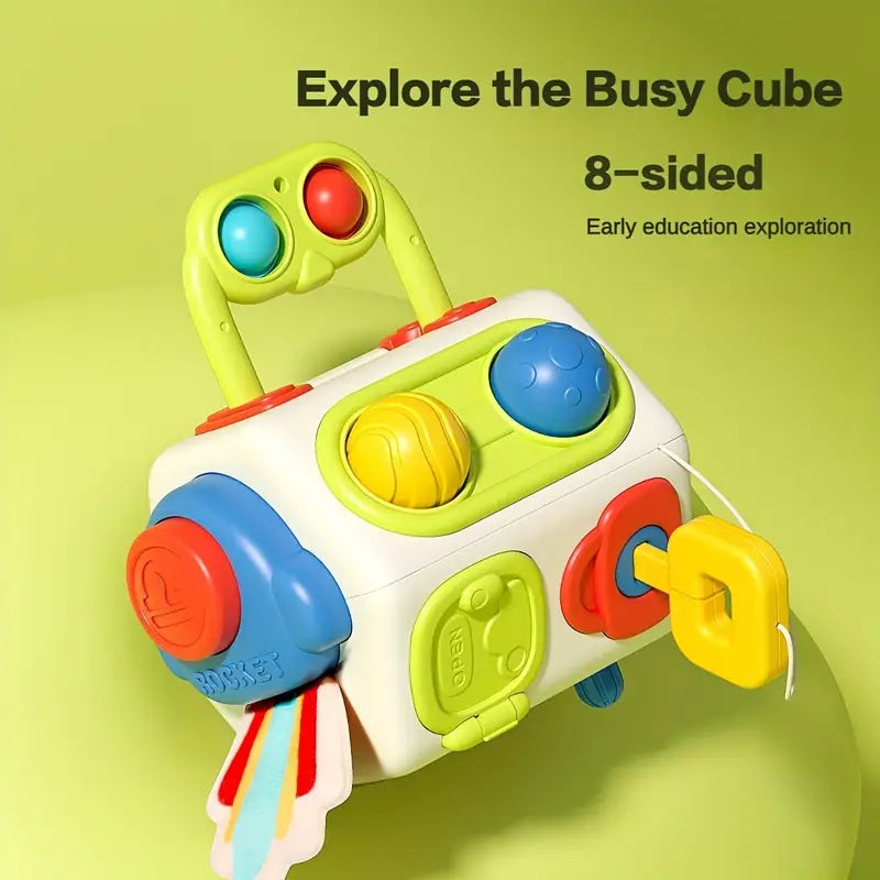 Vibrant Educational Baby Block Toy