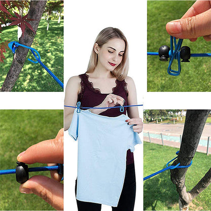 Compact Folding Travel Clothes Rack