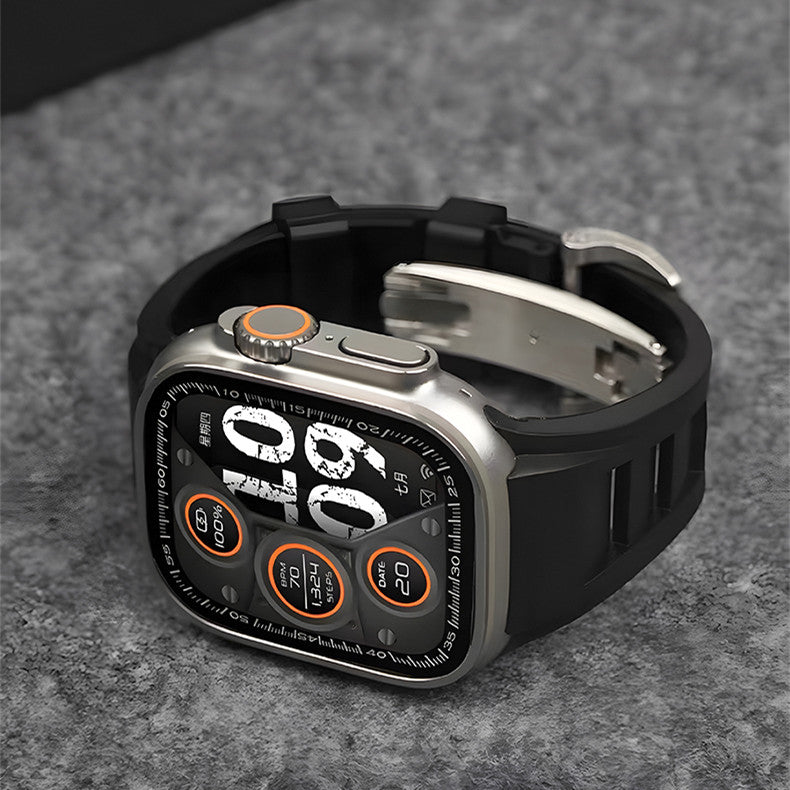 Flexible Silicone Apple Watch Strap