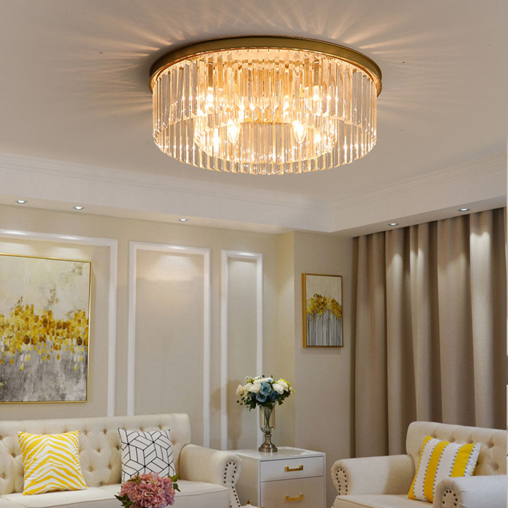 Sparkling LED Ceiling Fixture for Living Room - Luxicro