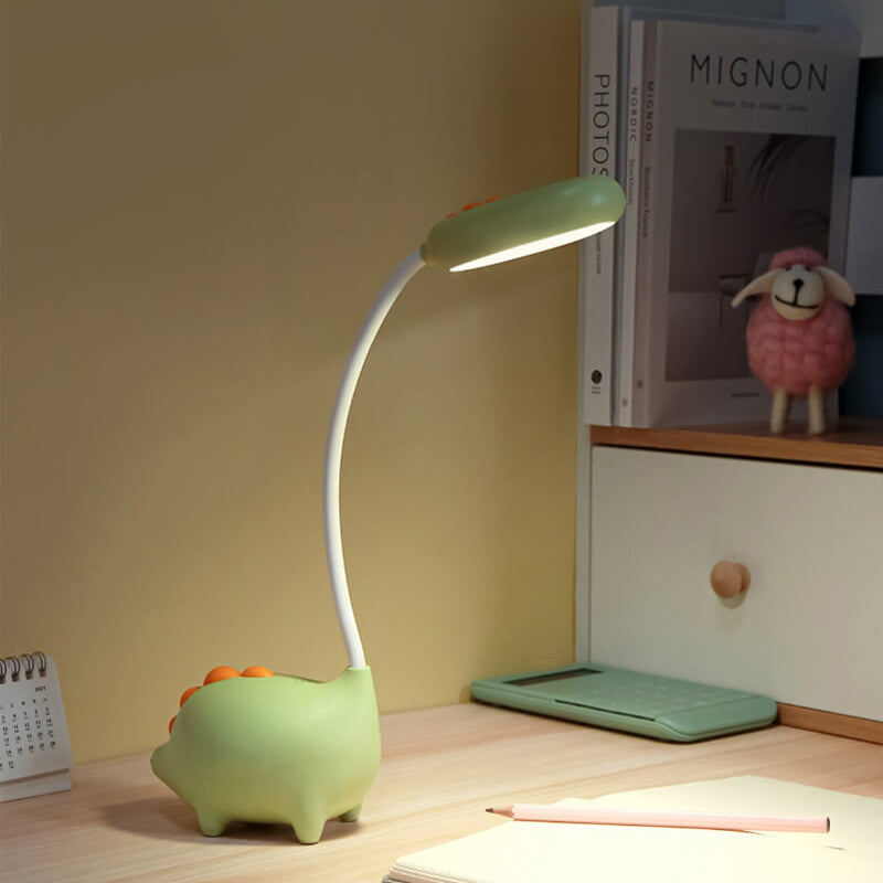 Bright Kid's Desk Lamp with Dino Theme