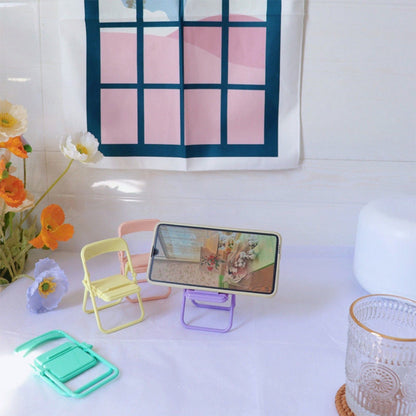 Portable Compact Phone Stand Chair Clamp