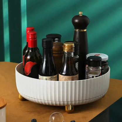 Rotating Office Desk Organizer Tray