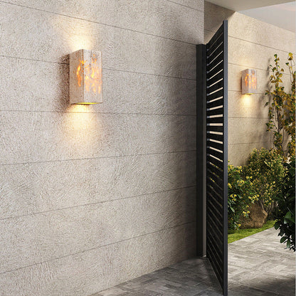 Classic Asian Gold LED Wall Light - Outdoor Indoor Sconce - Luxicro