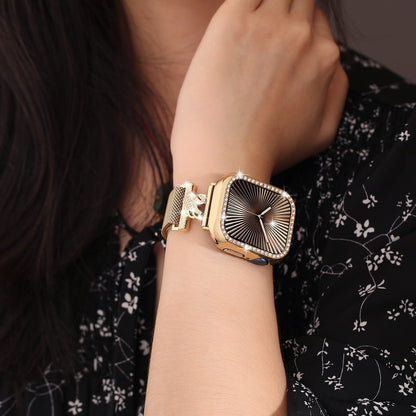 Slim Leather Strap For Apple Watch