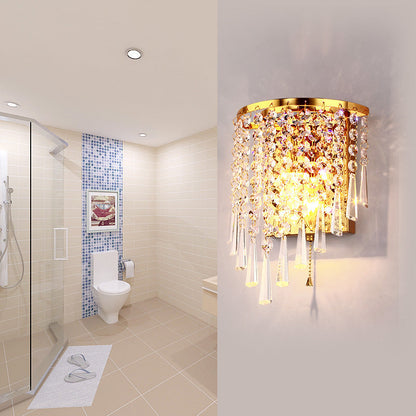 Luxurious Metal Sparkle Wall Light