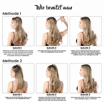 Beautiful Full Length Fake Hair Wig