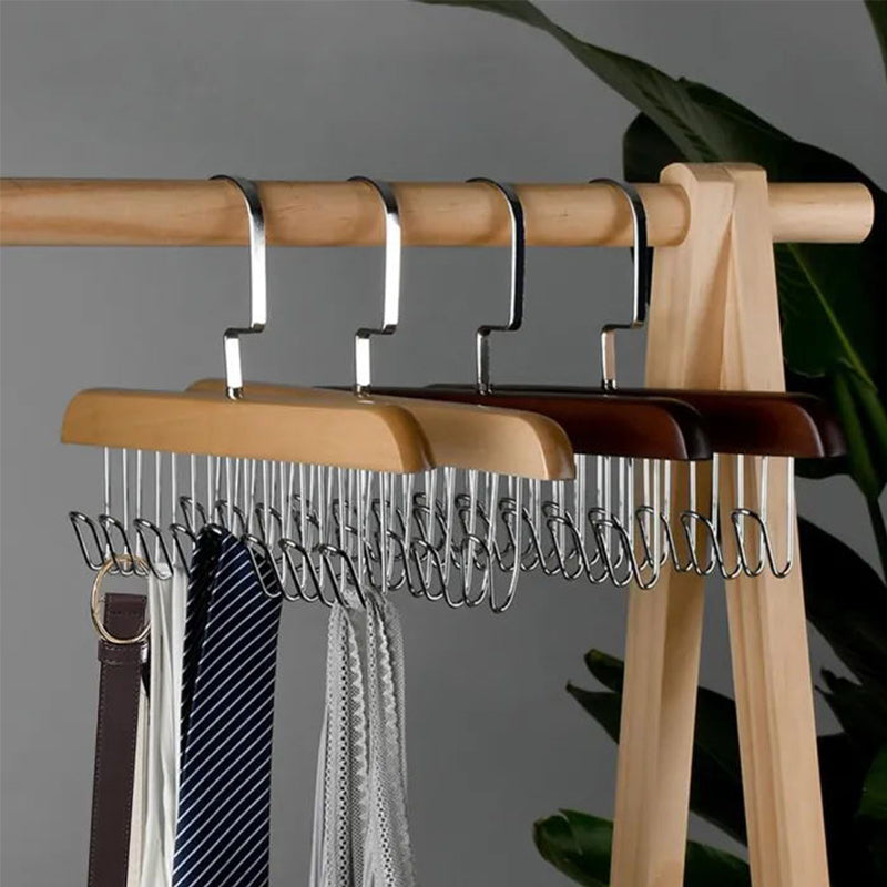 Durable Anti-Slip Folding Closet Hanger - Luxicro