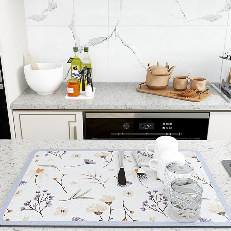 Quick Dry Kitchen Counter Mat - Luxicro