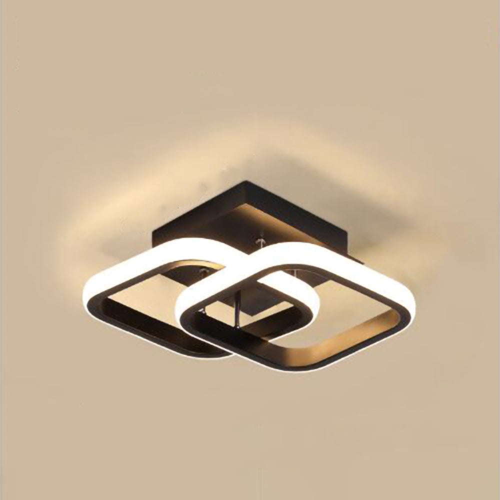 Modern LED Black Ceiling Lamp