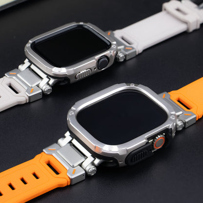 Durable Sport Rubber Dual Layer Apple Watch Case