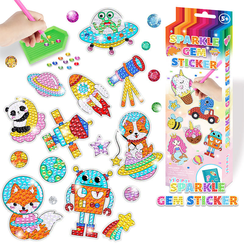 Sparkly Diamond Sticker Set