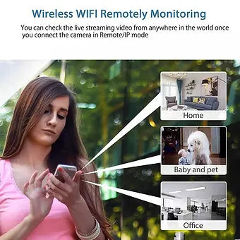 Compact Wireless HD Spy Camera