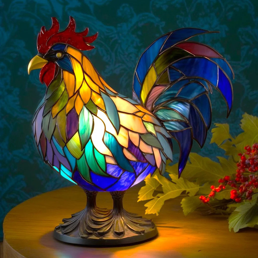 Chic Wild Pattern Table Lamp