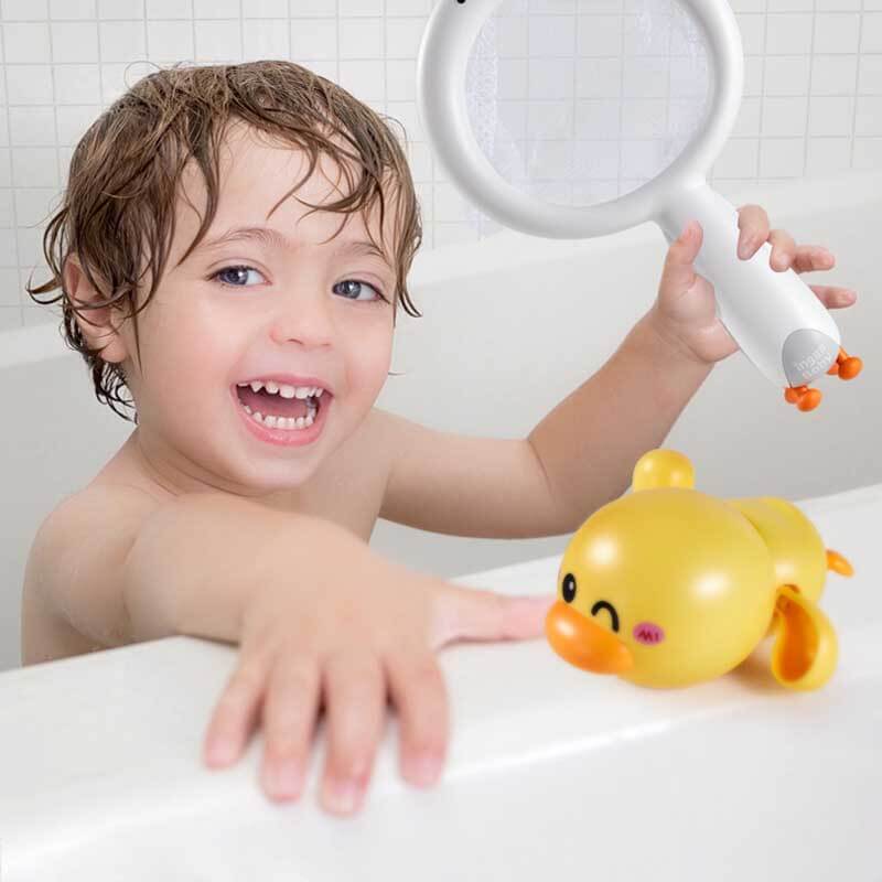 Colorful Rubber Duck Shower Toy - Luxicro