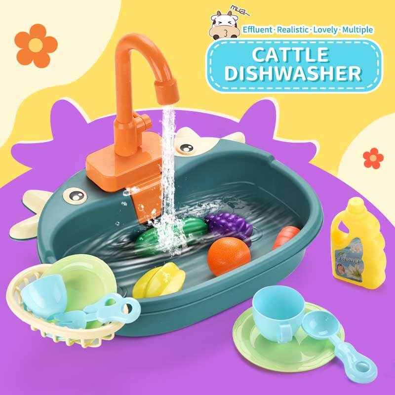 Fun Play Washing Machine Toy with Water Effect - Luxicro
