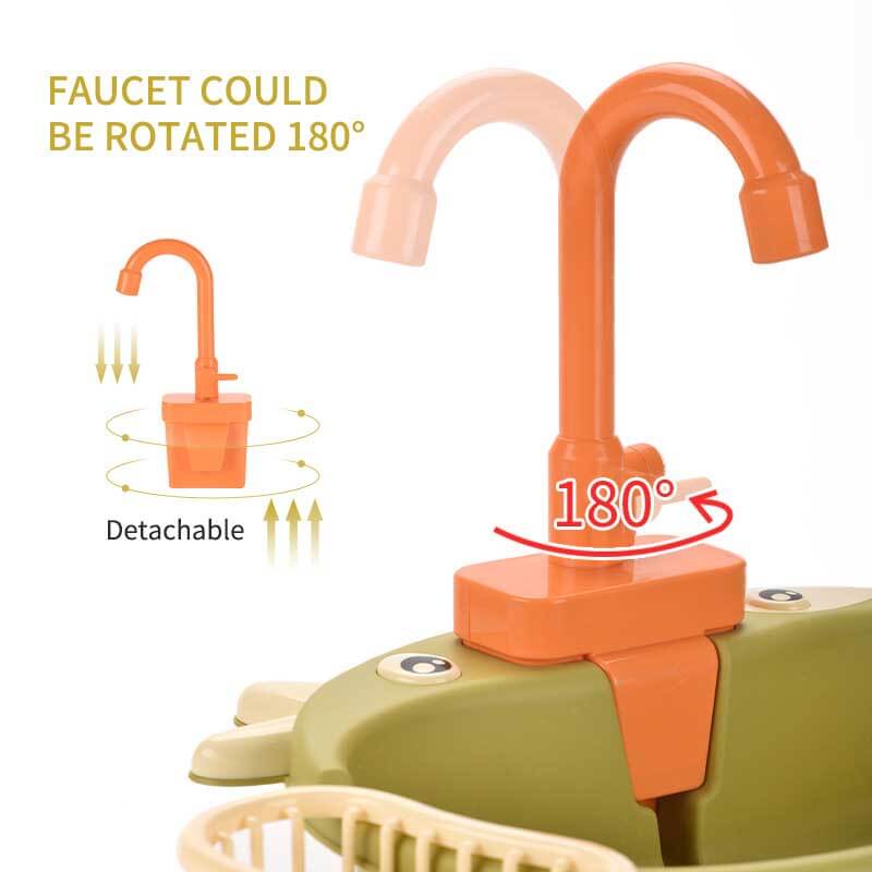 Fun Play Washing Machine Toy with Water Effect
