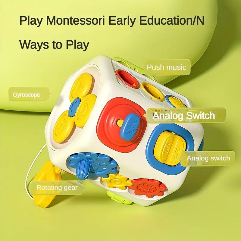 Vibrant Educational Baby Block Toy
