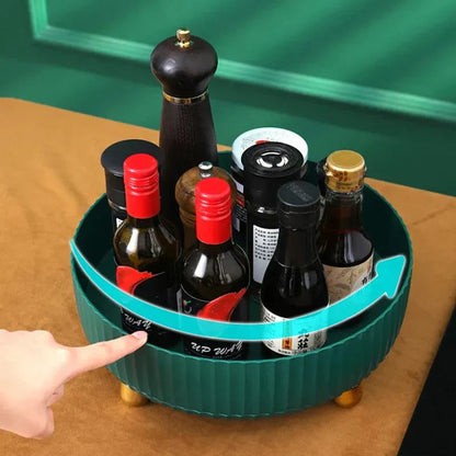 Rotating Office Desk Organizer Tray