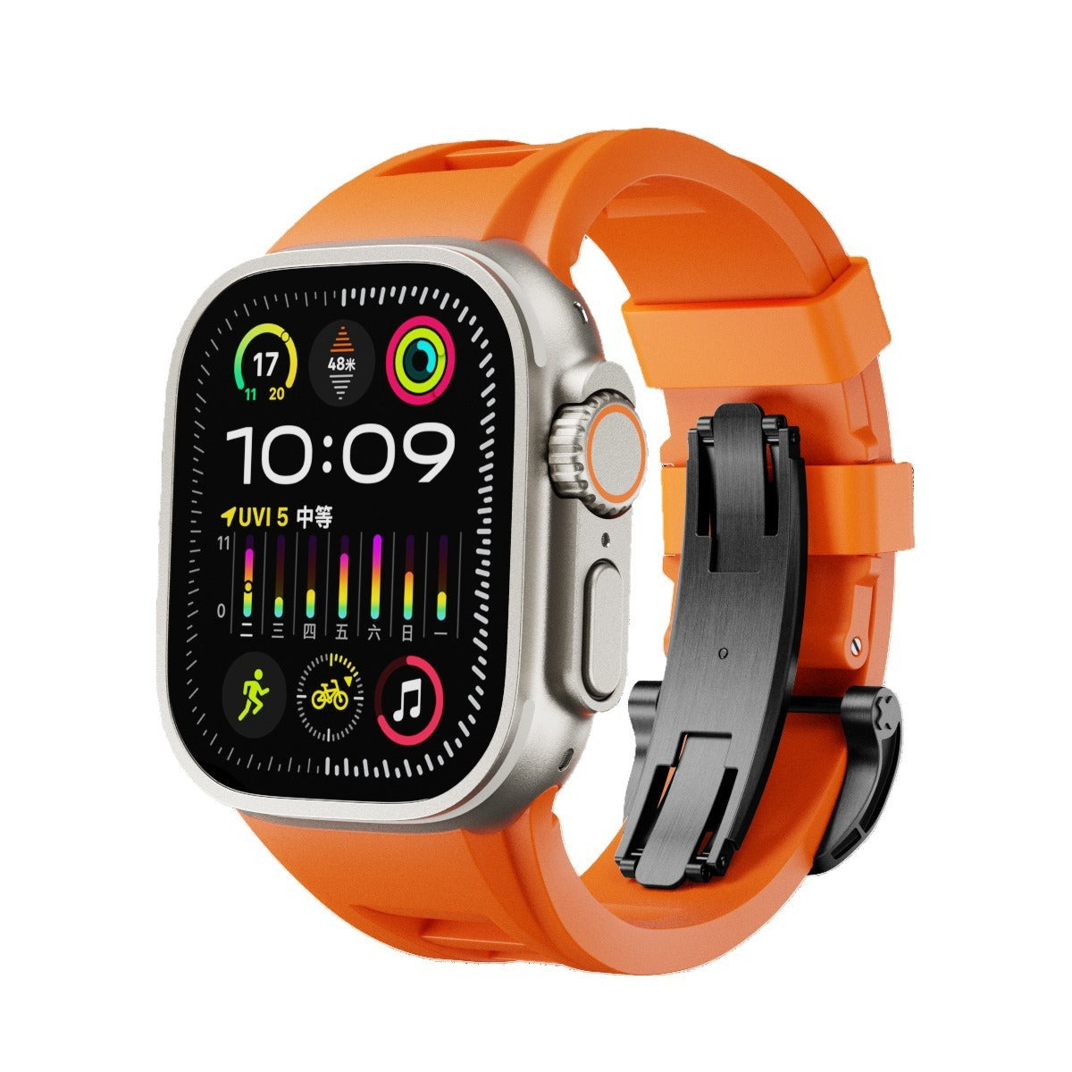 Flexible Silicone Apple Watch Strap - Luxicro
