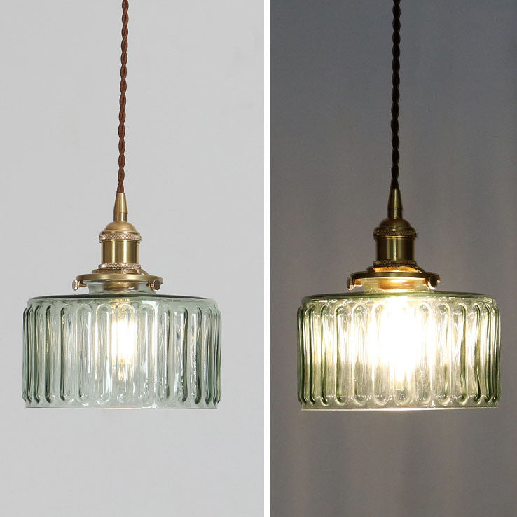 Classic Antique Metal Globe Hanging Lamp