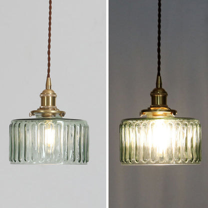 Classic Antique Metal Globe Hanging Lamp