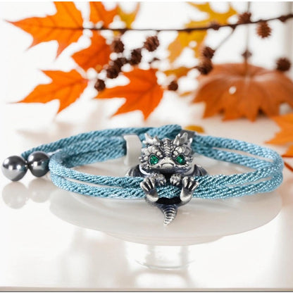 Custom Baby Dragon Charm Bangle